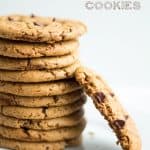 Stacked Flourless Peanut Butter Cookies