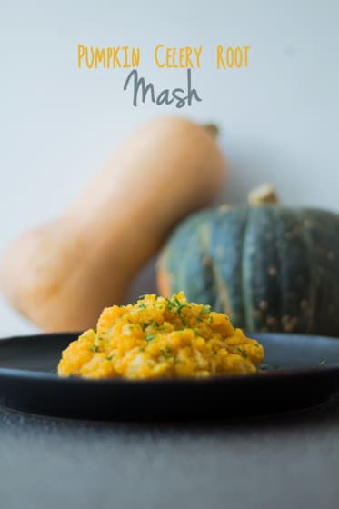 Pumpkin Celery Root Mash - Green Healthy Cooking