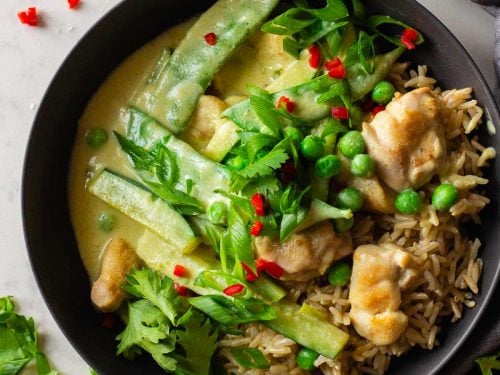 Low calorie thai deals green curry recipe