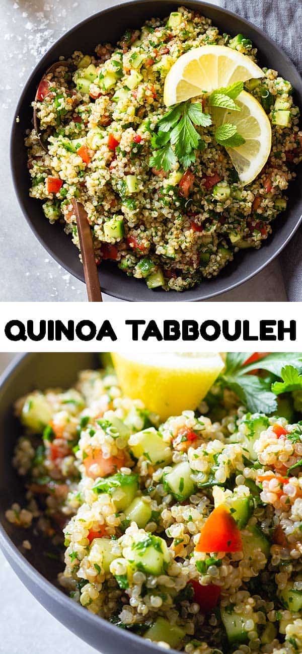 Easy Quinoa Tabbouleh - Green Healthy Cooking