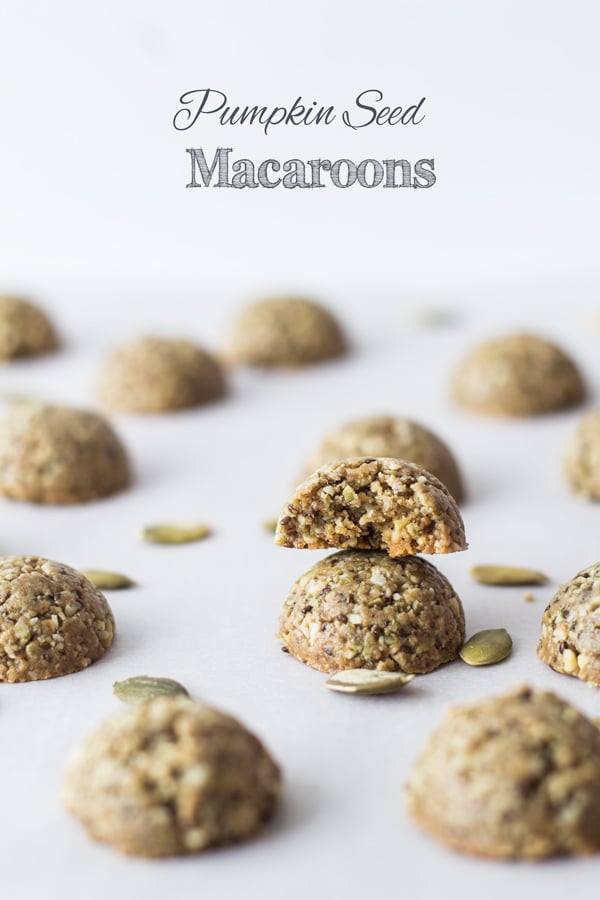 Pumpkin Seed Macaroons