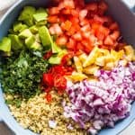 Salada de Quinoa mexicana 