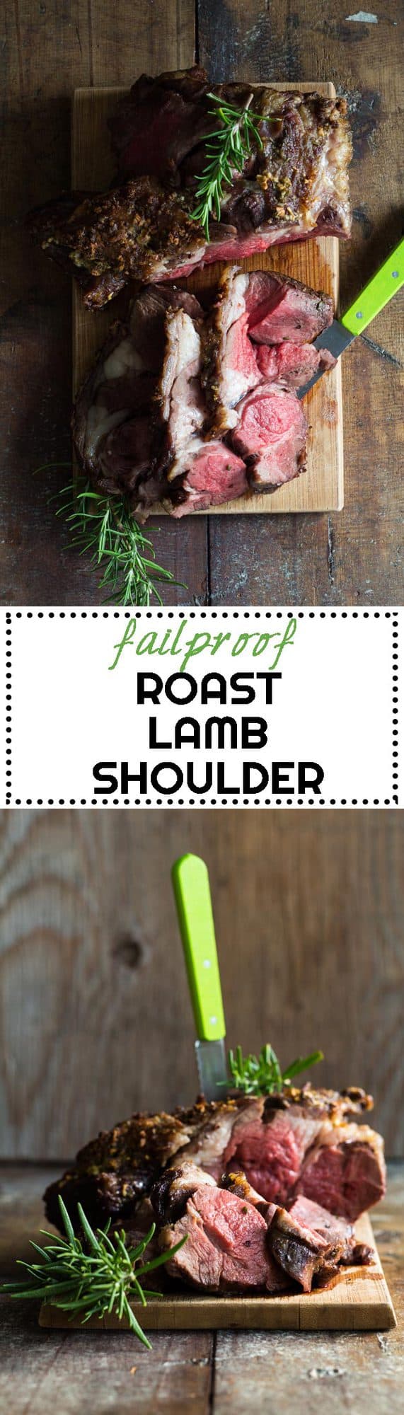 Failproof Roast Lamb Shoulder - Green Healthy Cooking