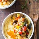 Creamy Polenta with Ratatouille