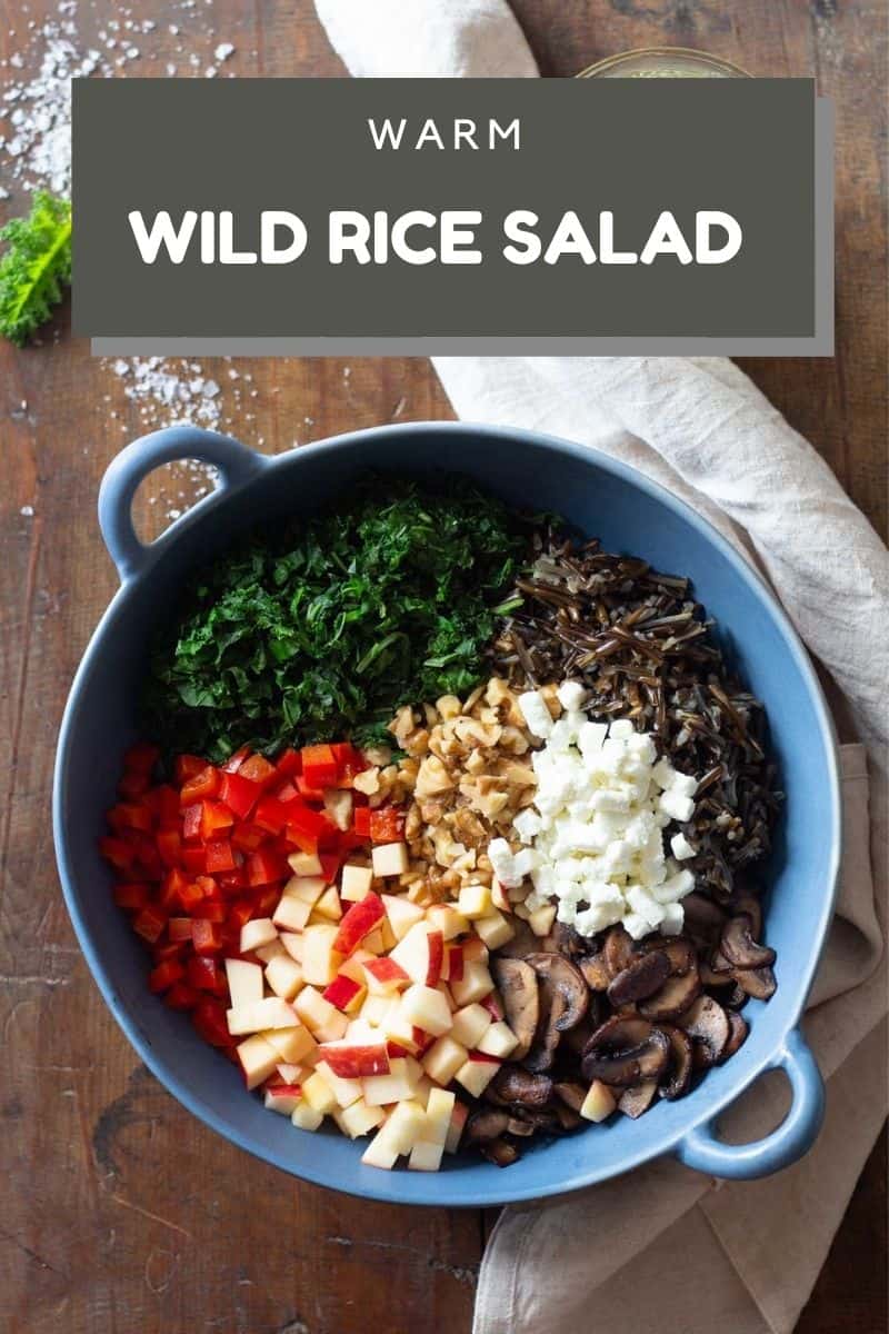 Warm Wild Rice Salad - Green Healthy Cooking