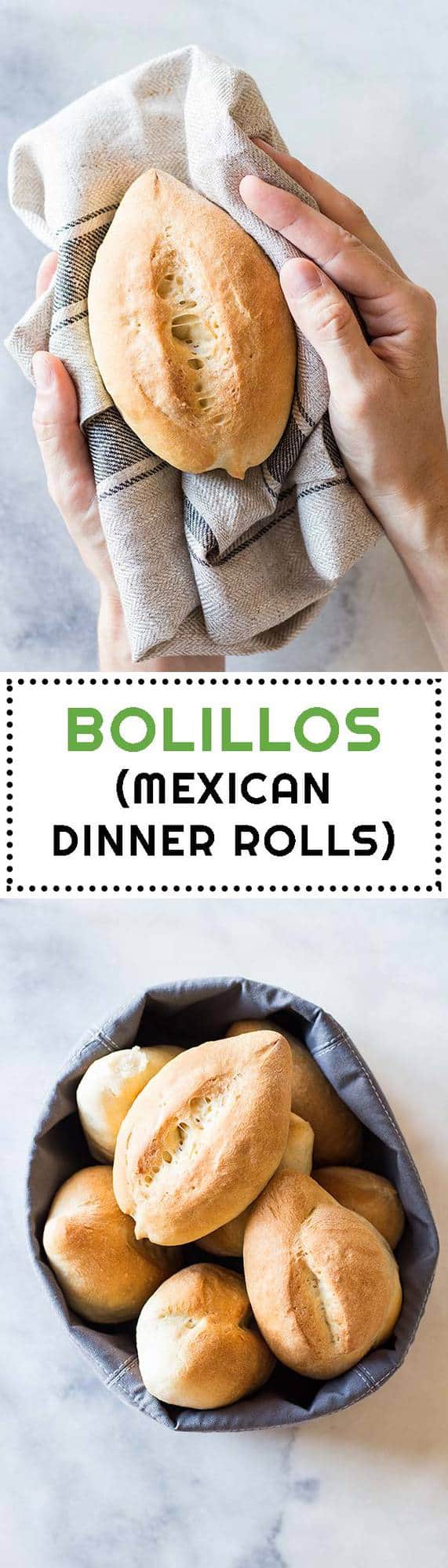 How to Make Bolillos (Mexican Rolls) - Green Healthy Cooking