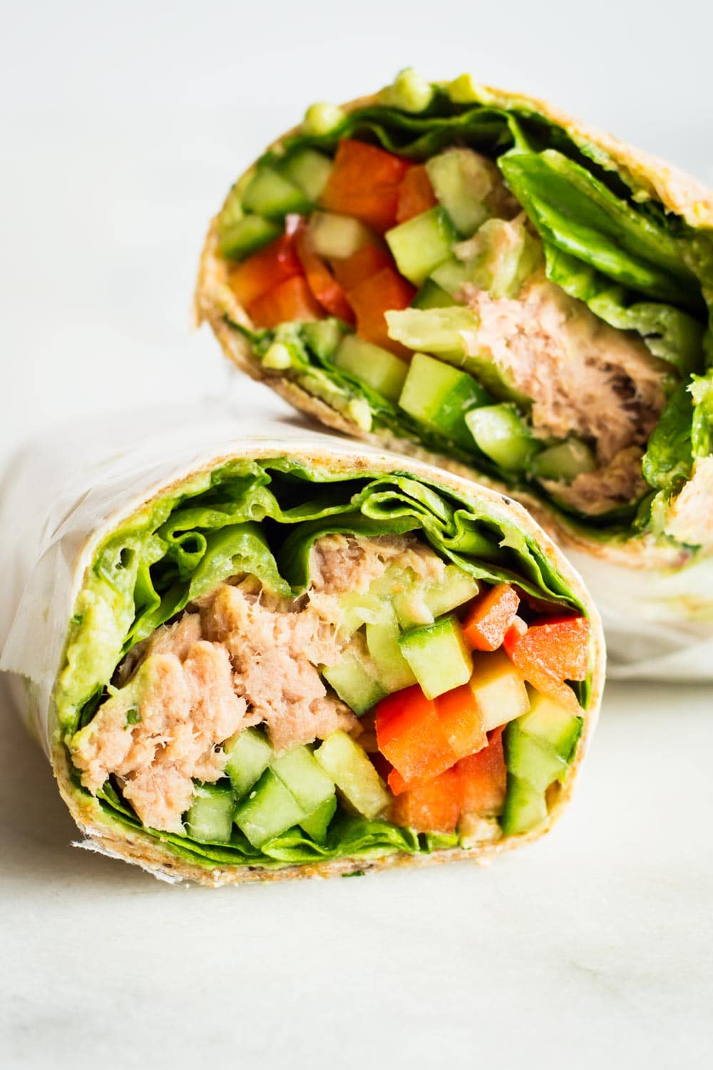 10Minute Tuna Wrap Green Healthy Cooking