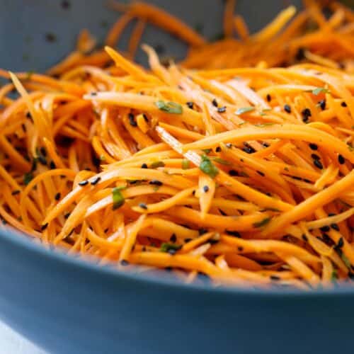 Simple Carrot Salad - Green Healthy Cooking