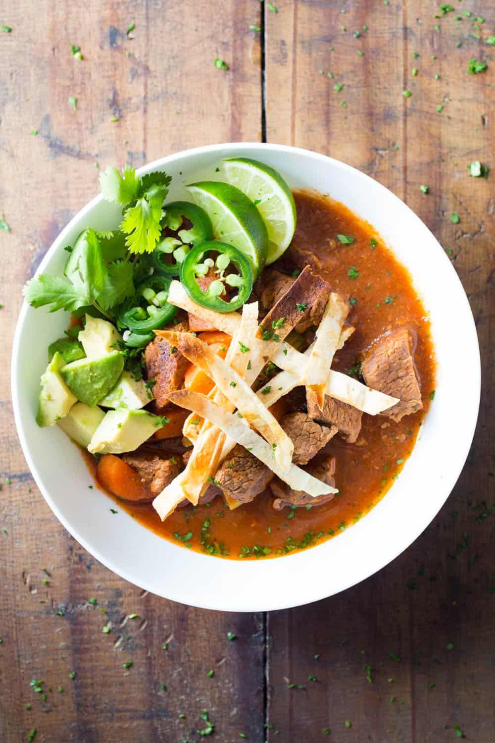 Mexican beef stew