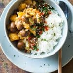 Vegan yellow curry