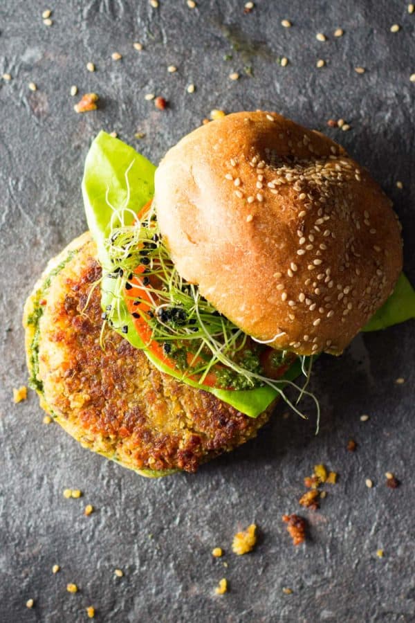 30Minute Quinoa Burger Green Healthy Cooking