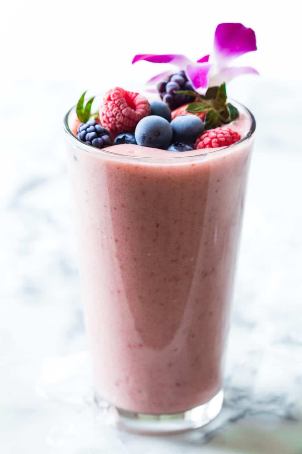 Strawberry Smoothie Without Yogurt - Green Healthy Cooking