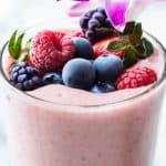 Strawberry smoothie without yogurt