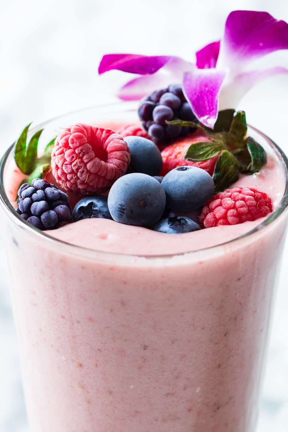 Strawberry smoothie without yogurt