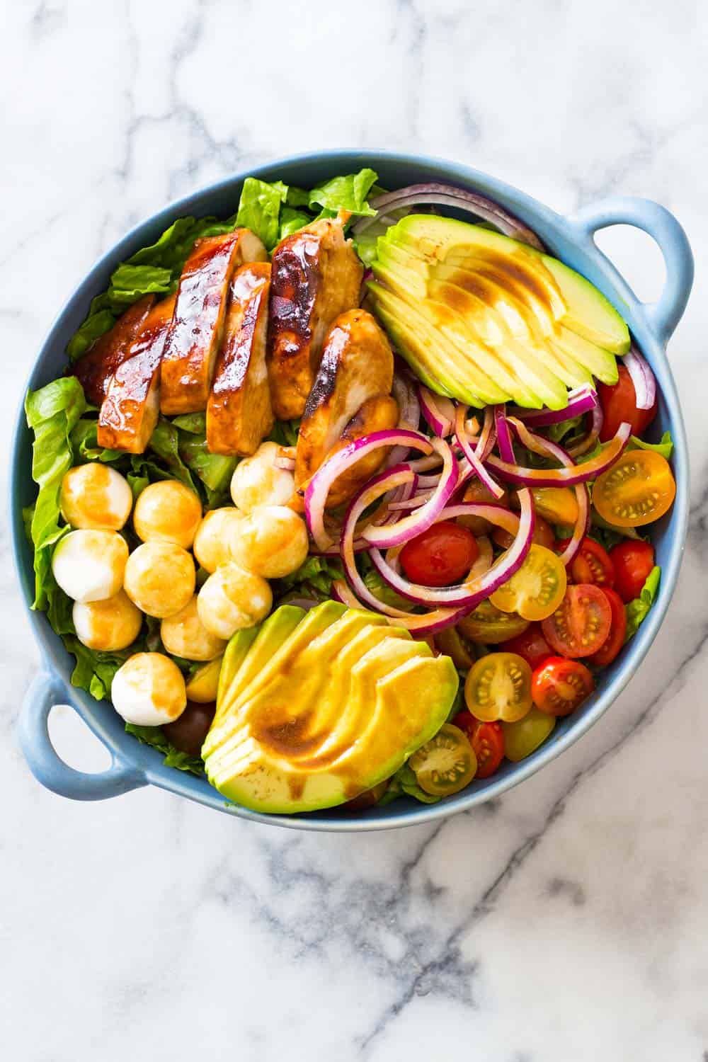 Honey mustard chicken salad