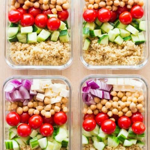 How to Meal Prep Salads (18 Lunch Bowl Ideas) - Cook Eat Live Love