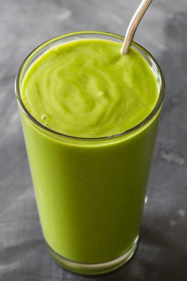 Avocado Spinach Smoothie Green Healthy Cooking