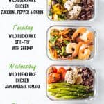 Meal prepping is the secret to a healthy lifestyle and here is a meal prep idea for 4 different meals all made in one go. How to Meal Prep 2.0 so to speak.