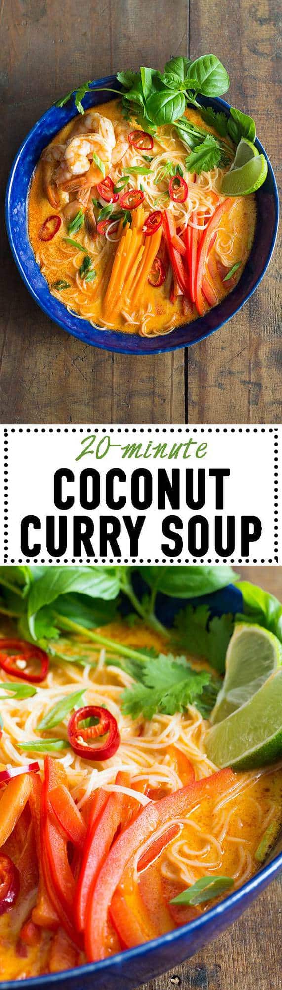 Coconut Curry Soup - Green Healthy Cooking