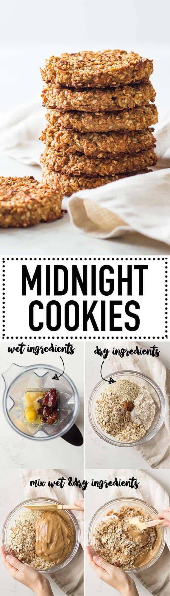 Midnight Cookies - The Perfect Healthy Midnight Snack - Green Healthy