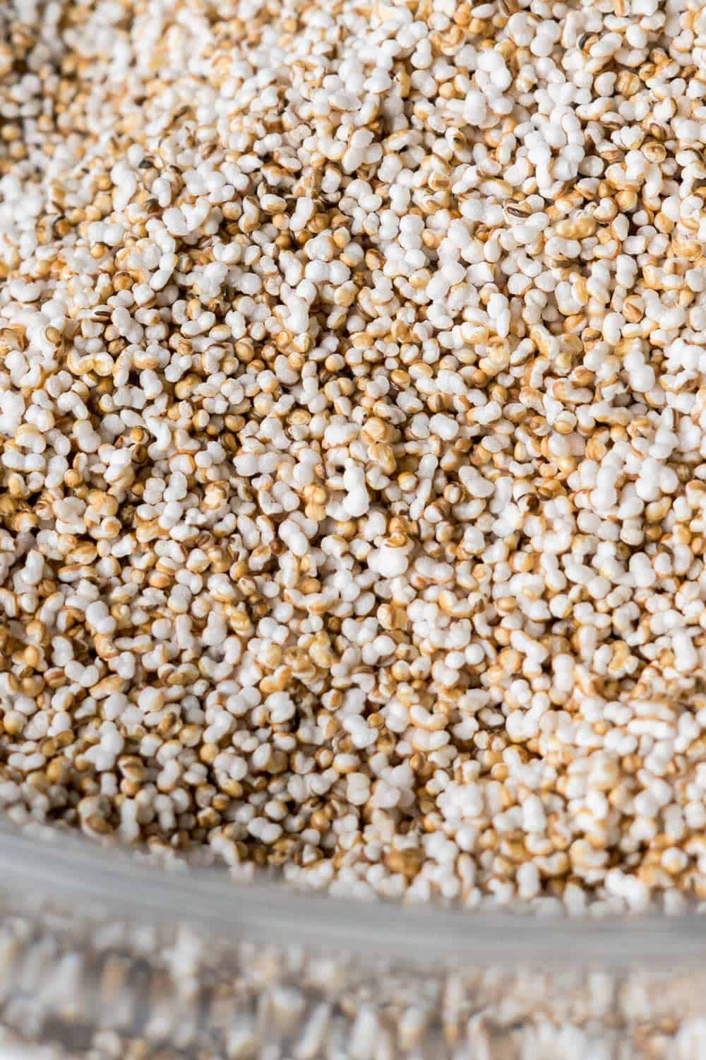 How to pop amaranth grain