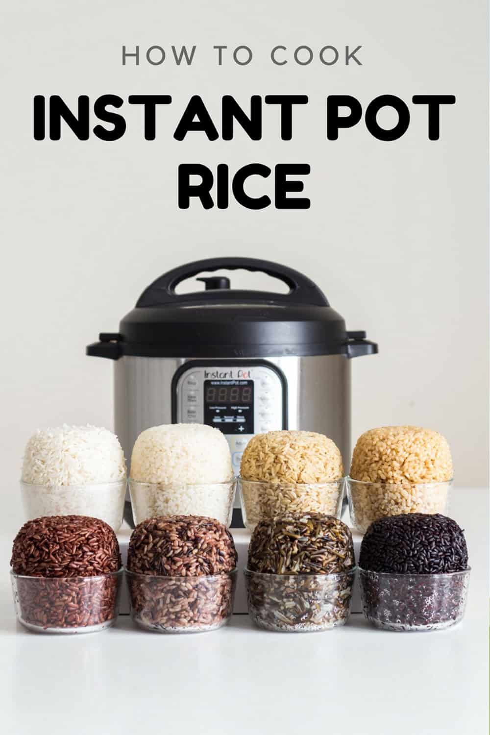 Failproof Instant Pot Rice - Green Healthy Cooking