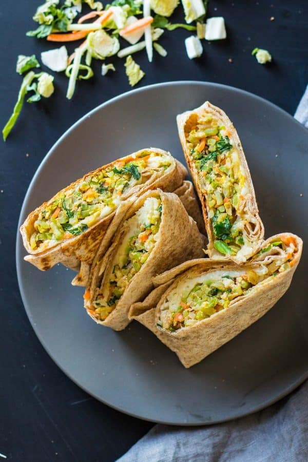 Healthy Chicken Wrap - Green Healthy Cooking