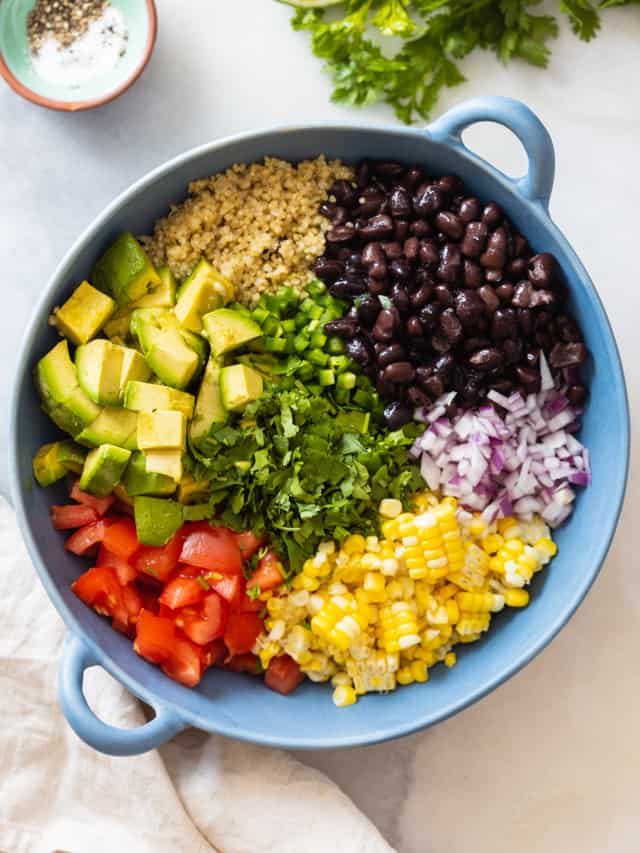 Mexican Quinoa Salad - Green Healthy Cooking