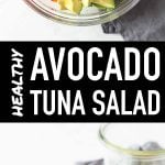 Avocado Tuna Salad Pin Image