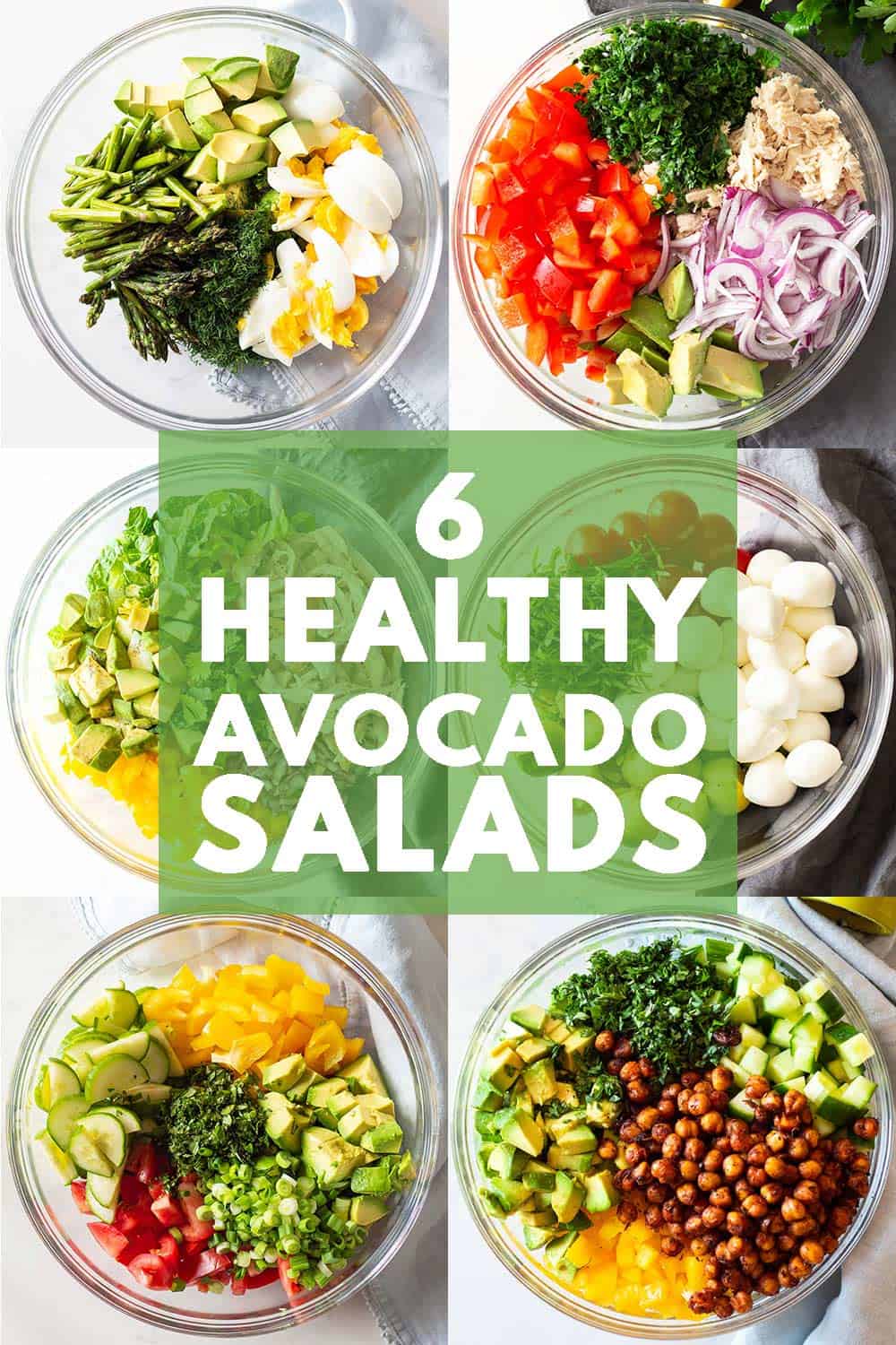 healthy green salads