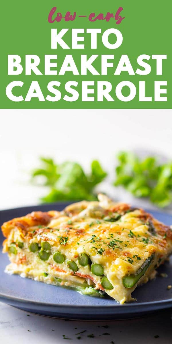 Easy Keto Breakfast Casserole - Green Healthy Cooking