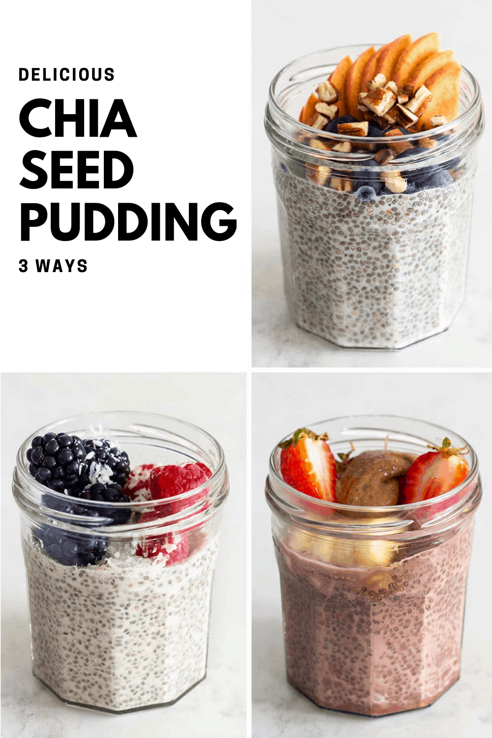 Mason Jar Chia Seed Pudding