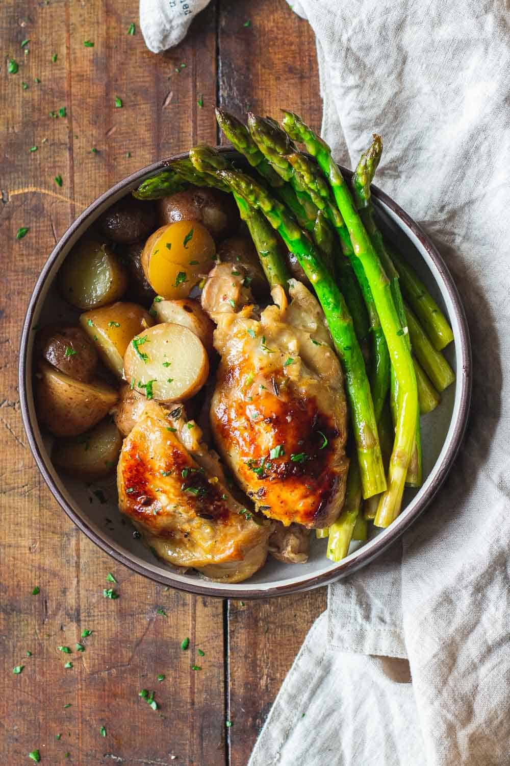 Easy Slow Cooker Lemon Chicken Green Healthy Cooking 7182