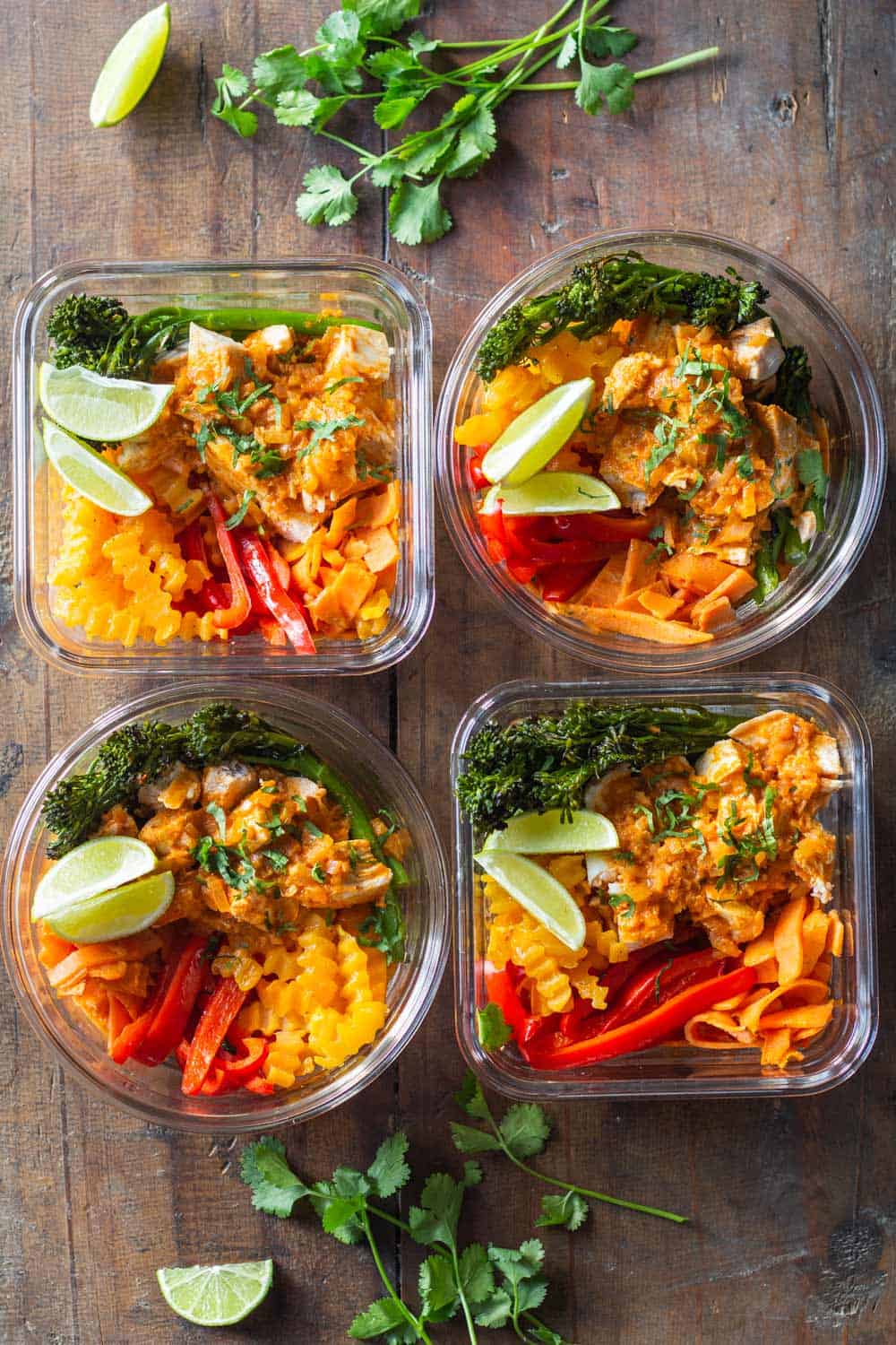 Thai Chicken Lunch Bowls (Meal Prep)