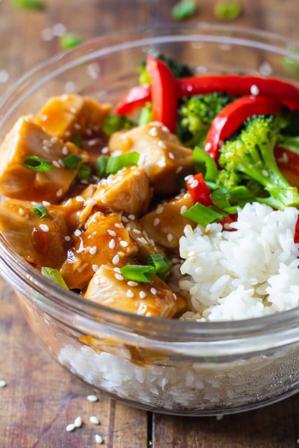 Teriyaki Chicken Meal Prep Bowls