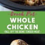 Crock Pot Whole Chicken Pin