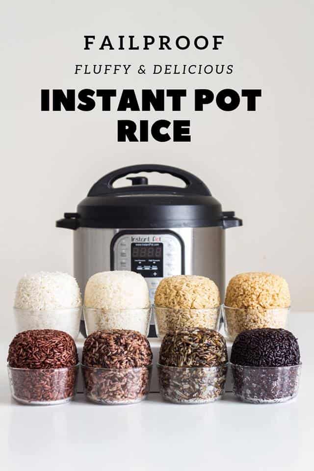 Failproof Instant Pot Rice - Green Healthy Cooking