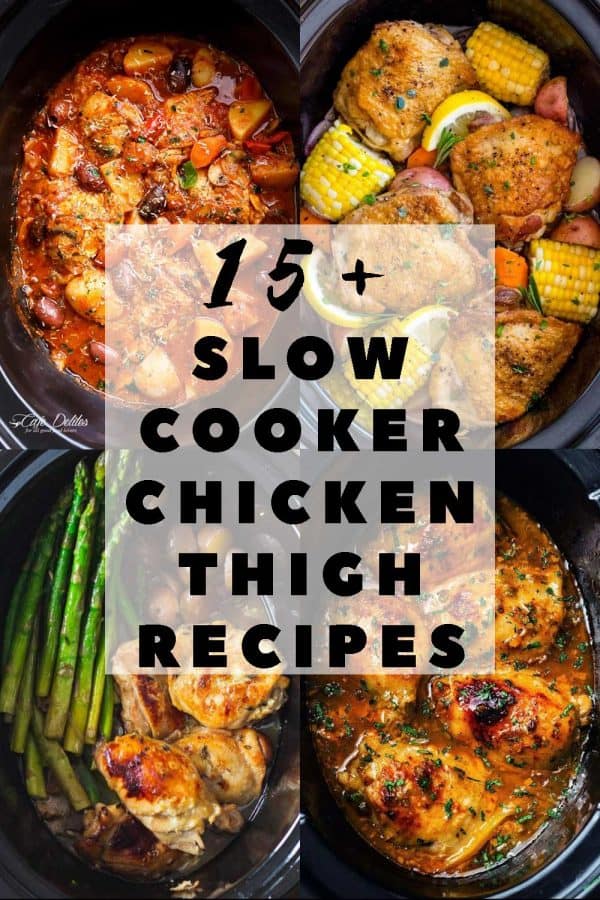 The 15+ Best Slow Cooker Chicken Thigh Recipes - Green Healthy Cooking