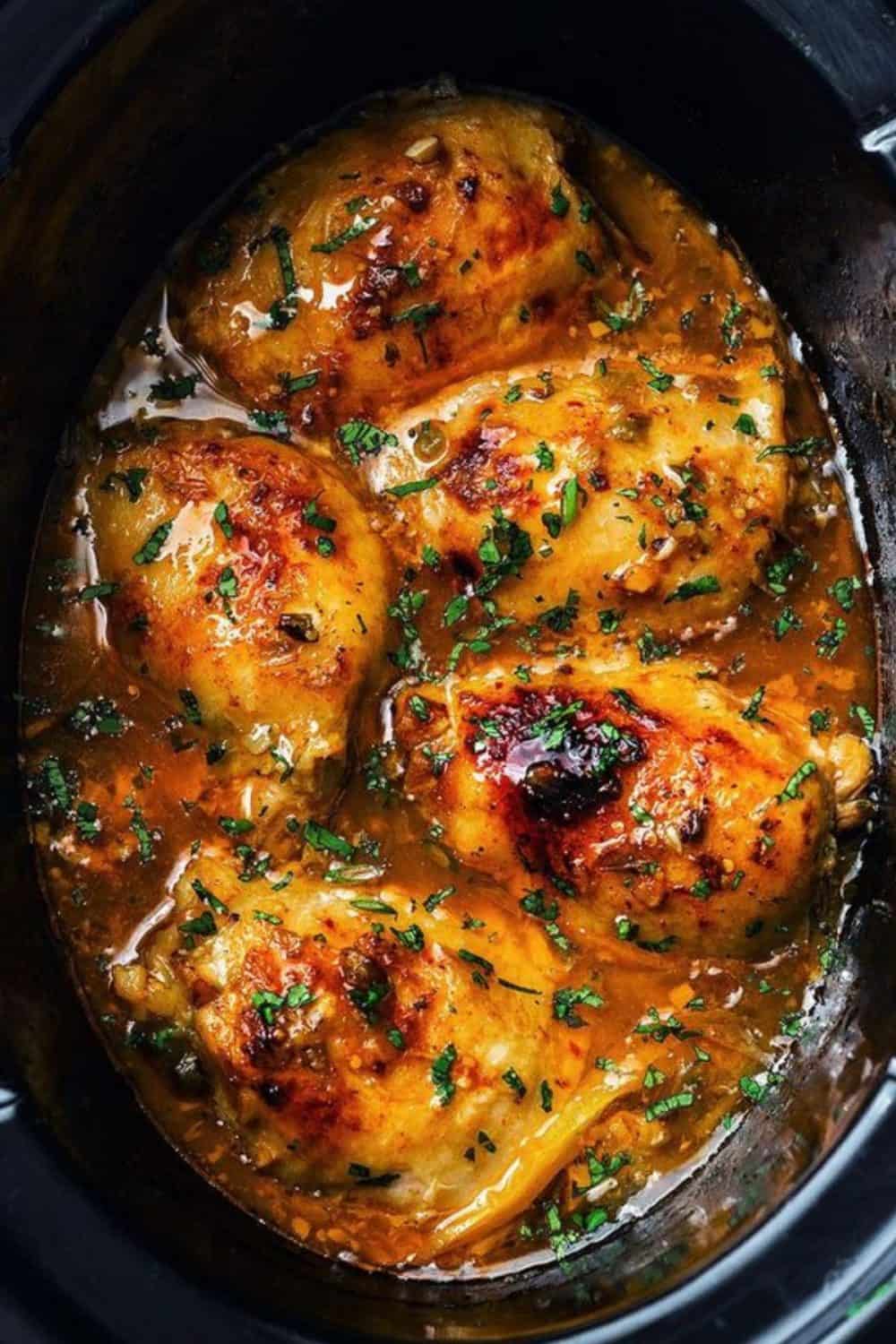 The 15+ Best Slow Cooker Chicken Thigh Recipes - Green Healthy Cooking