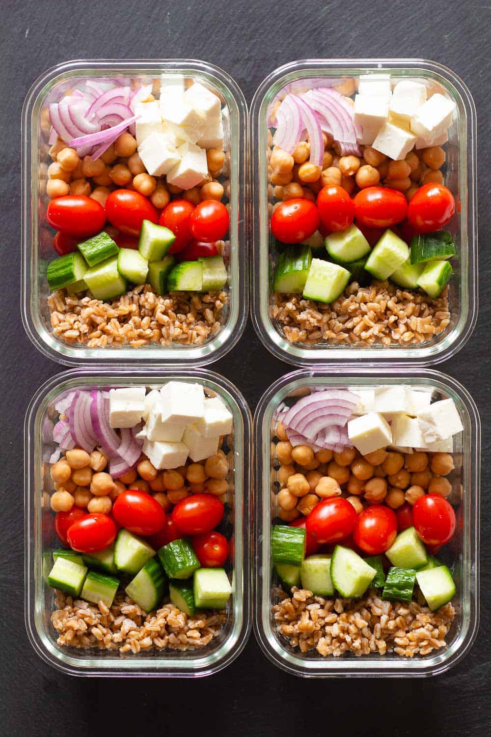 Vegetarian Meal-Prep Bowls