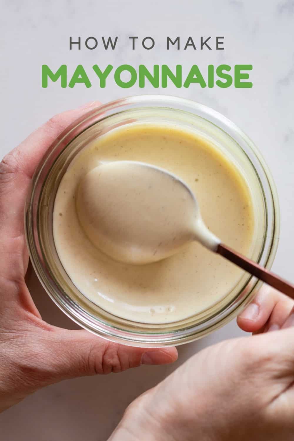 Homemade Mayonnaise Green Healthy Cooking