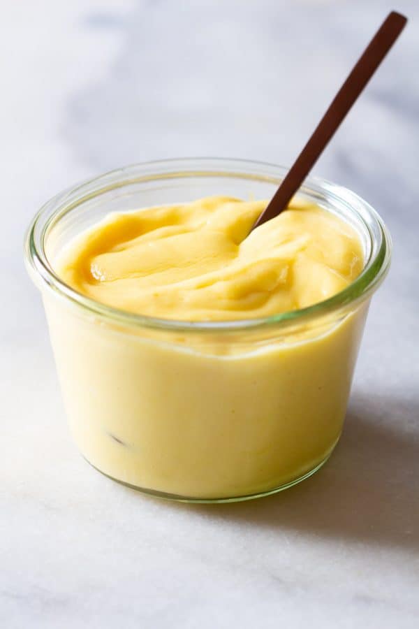 homemade Hollandaise Sauce in Jar