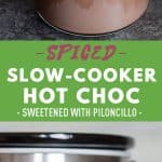 Slow-Cooker Hot Chocolate Pin Collage