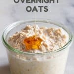 Overnight Oats with honey