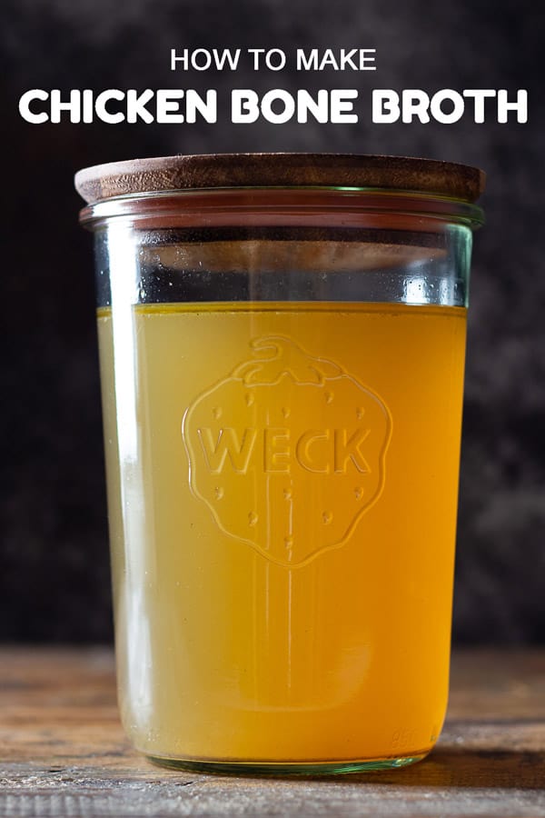 Foolproof Chicken Bone Broth Green Healthy Cooking