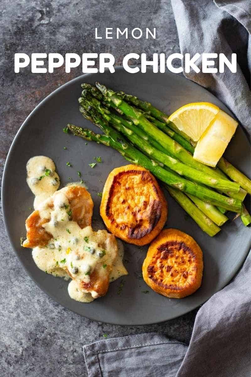 The Best Lemon Pepper Chicken - Green Healthy Cooking