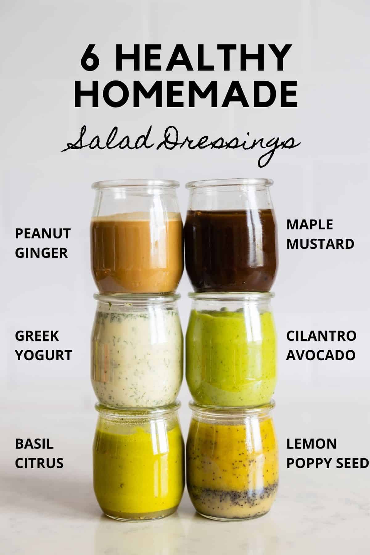 healthy salad dressing recipes