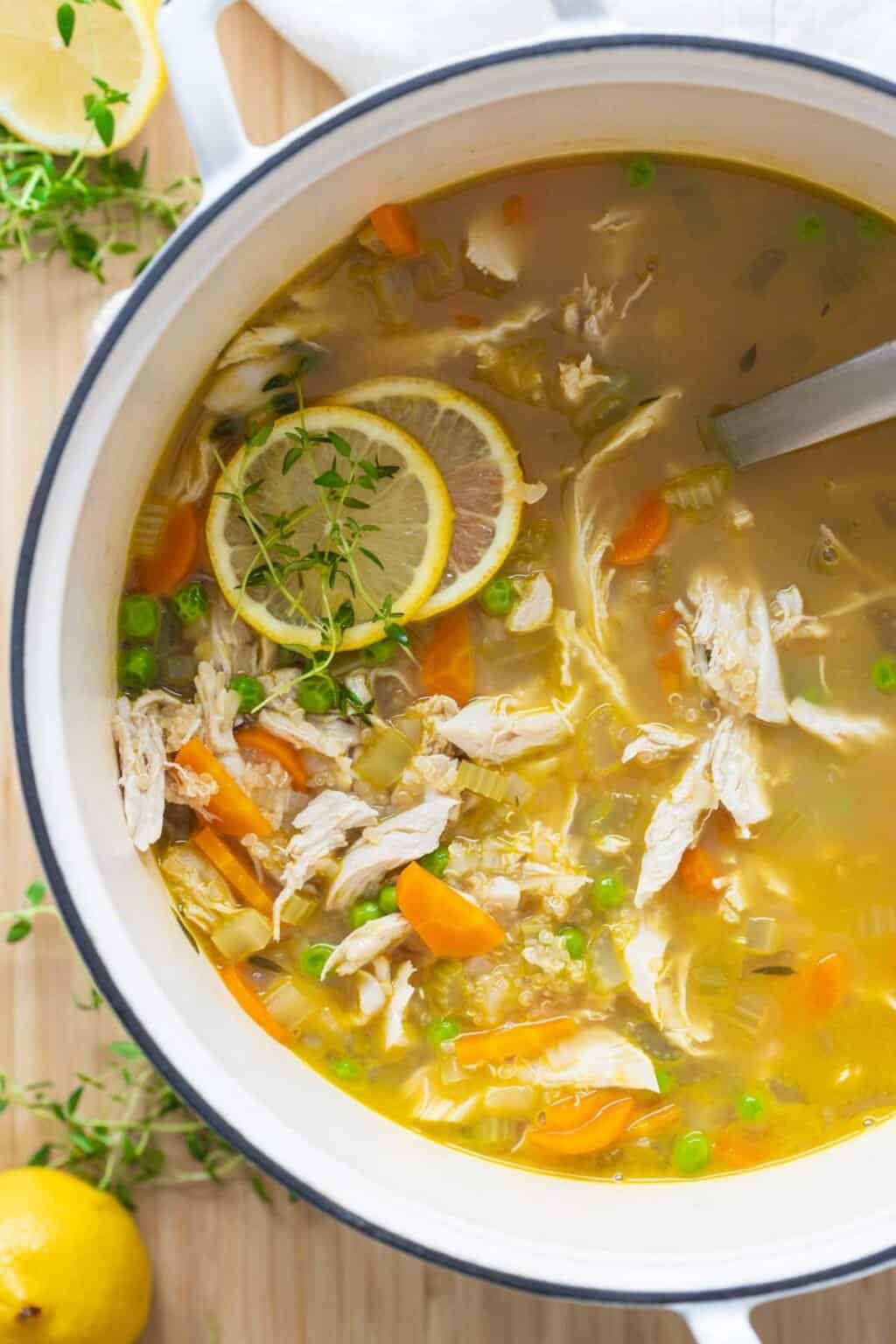 Quick And Delish Chicken Soup