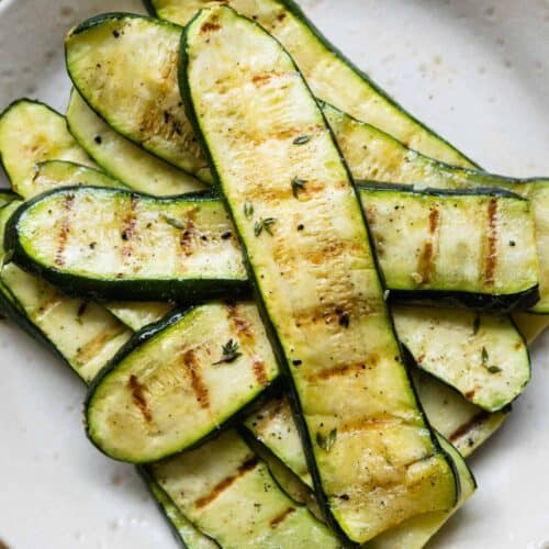 How To Make Grilled Zucchini - Green Healthy Cooking
