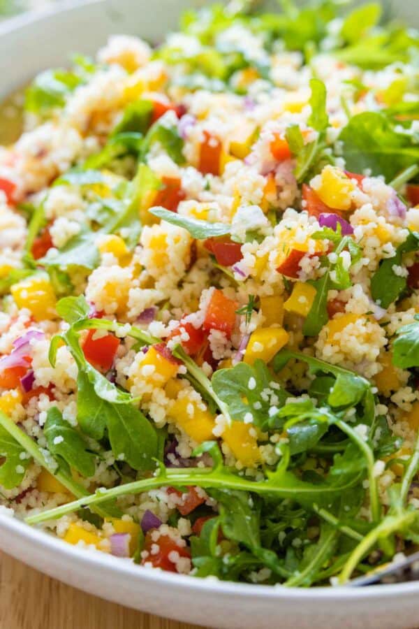 Easy Couscous Salad - Green Healthy Cooking
